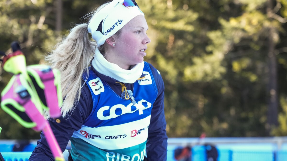 Emma Ribom cried tears of joy after podium finish - forced to withdraw from Tour de Ski