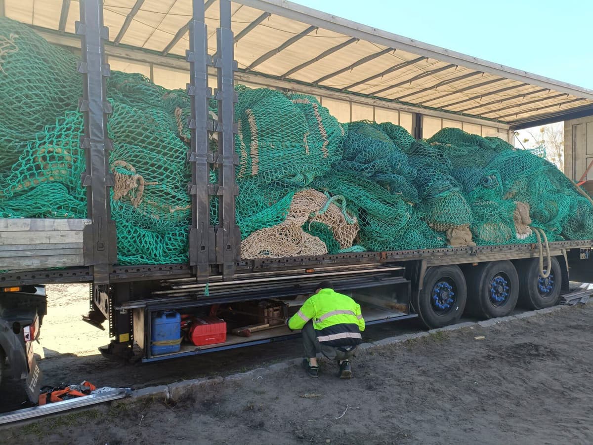 Swedish Fishing Nets Repurposed to Defend Against Russian Drones in Ukraine