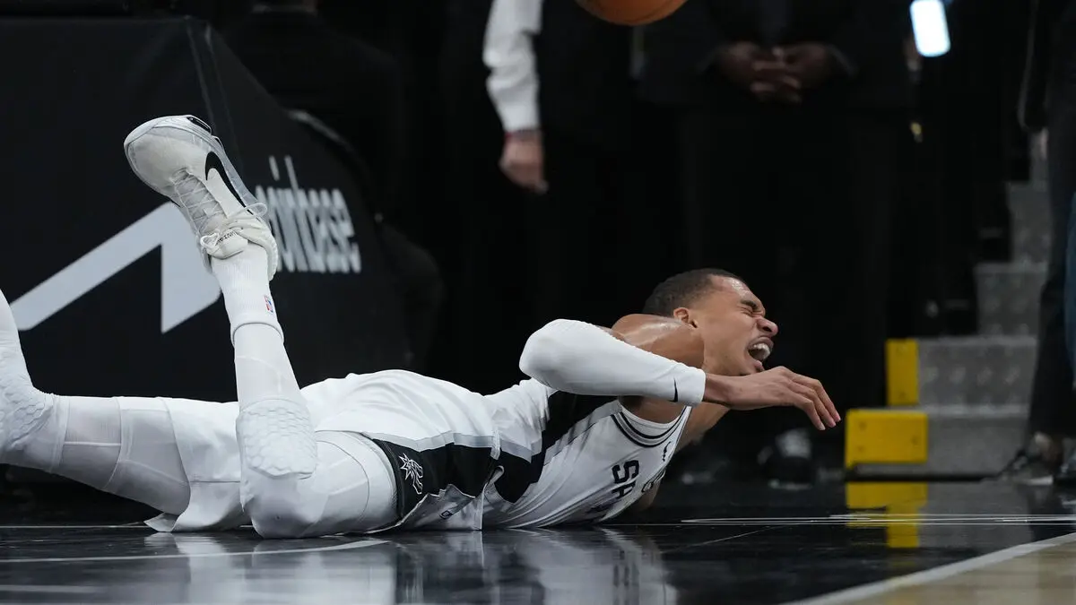 Heavy setback - Spurs star Victor Wembanyama suffered a concussion