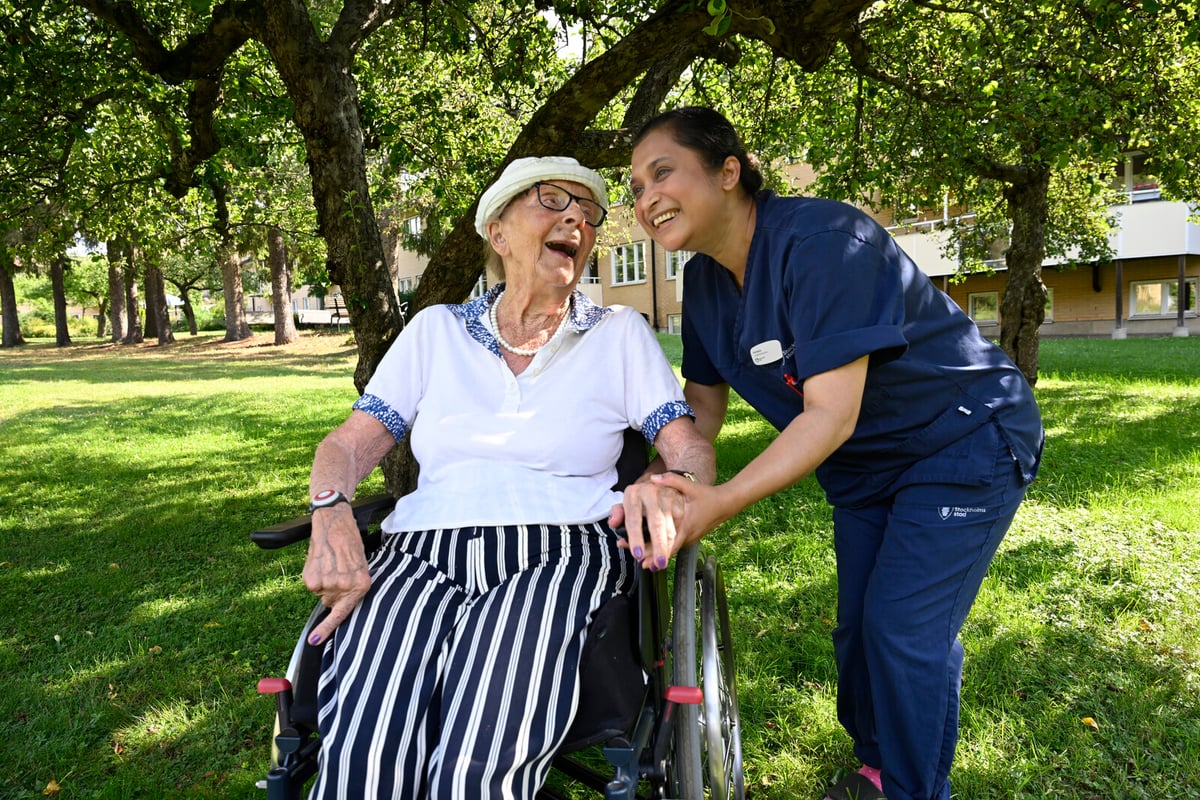 Dementia Care Facility with Garden Enhances Wellbeing in Stockholm