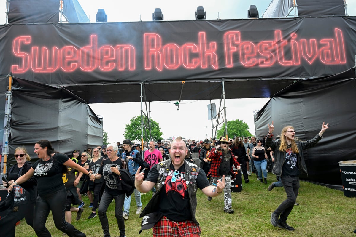 Sweden Rock Festival Kicks Off in Sölvesborg