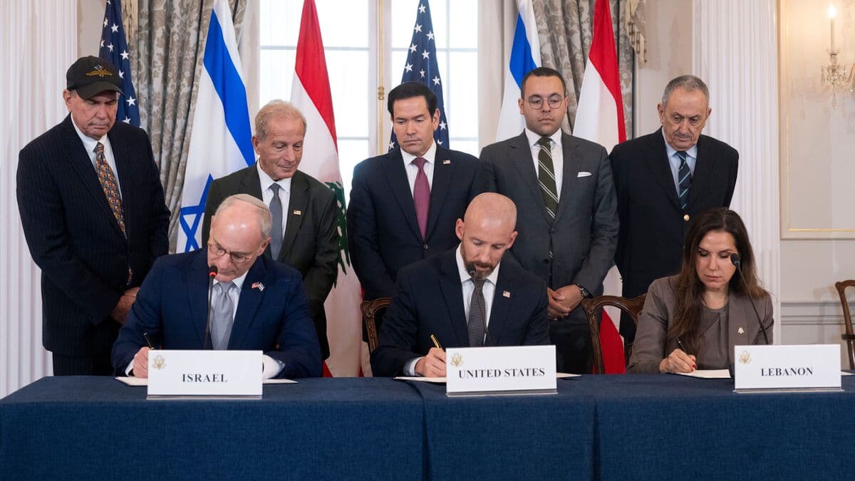 Lebanon and Israel agree on framework for peace deal