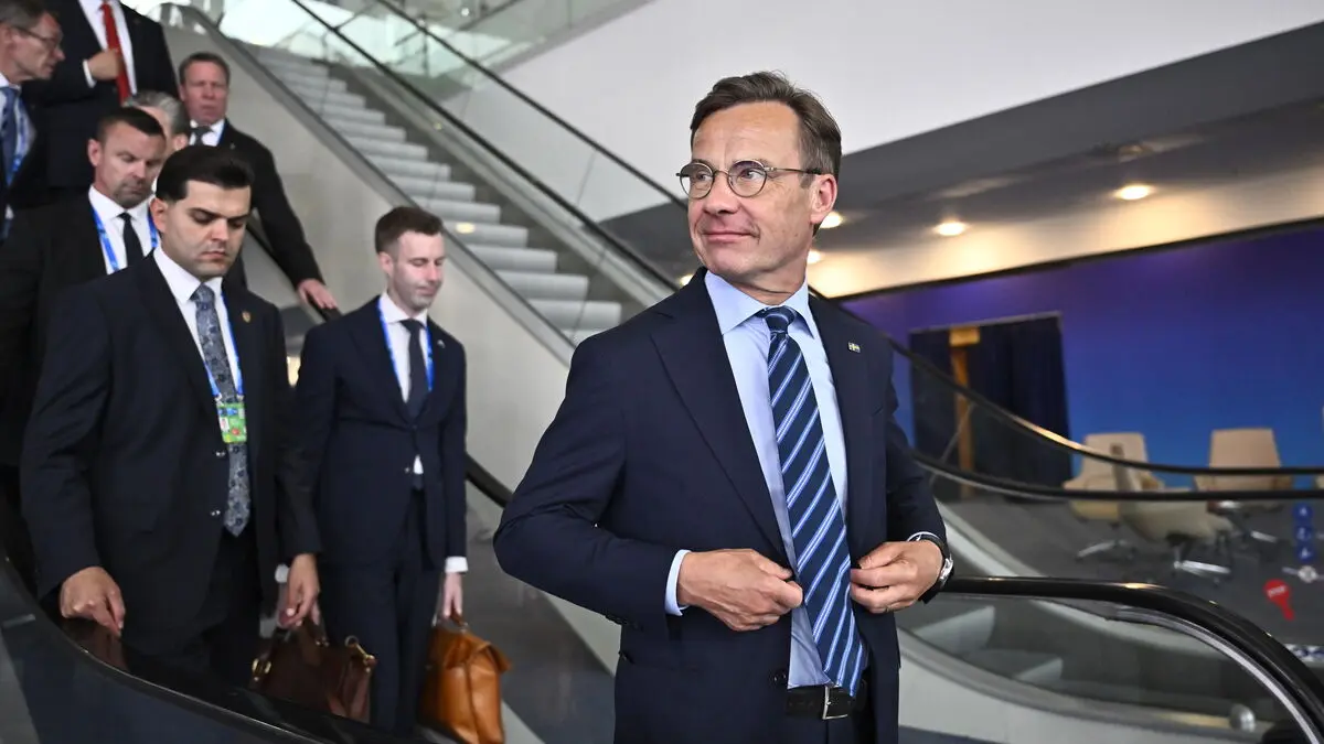Kristersson warns of Trump anger at NATO countries that lag on defense spending