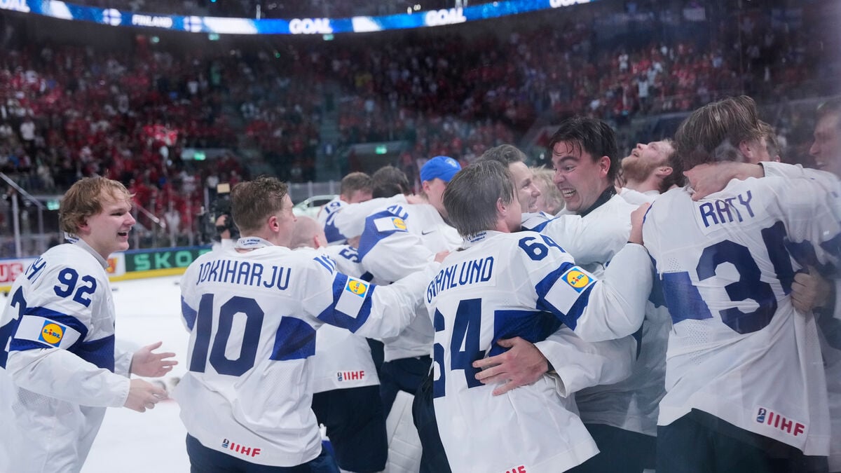 Helenius defeated Switzerland - gold went to Finland