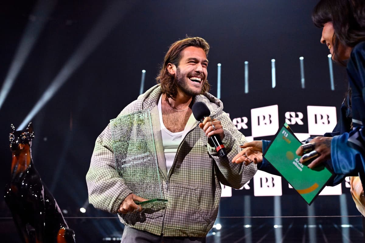 Benjamin Ingrosso Leads Grammis Gala with Five Nominations