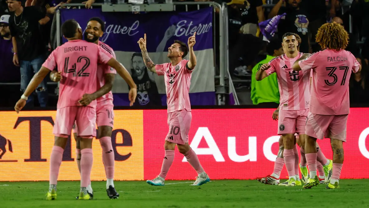 Messi scores twice as Inter Miami overturns 0-2 deficit to beat Orlando 4-2