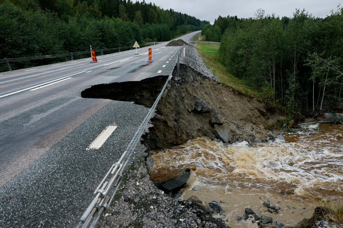 Swedish Authorities Investigate Västernorrland Cloudburst Damage