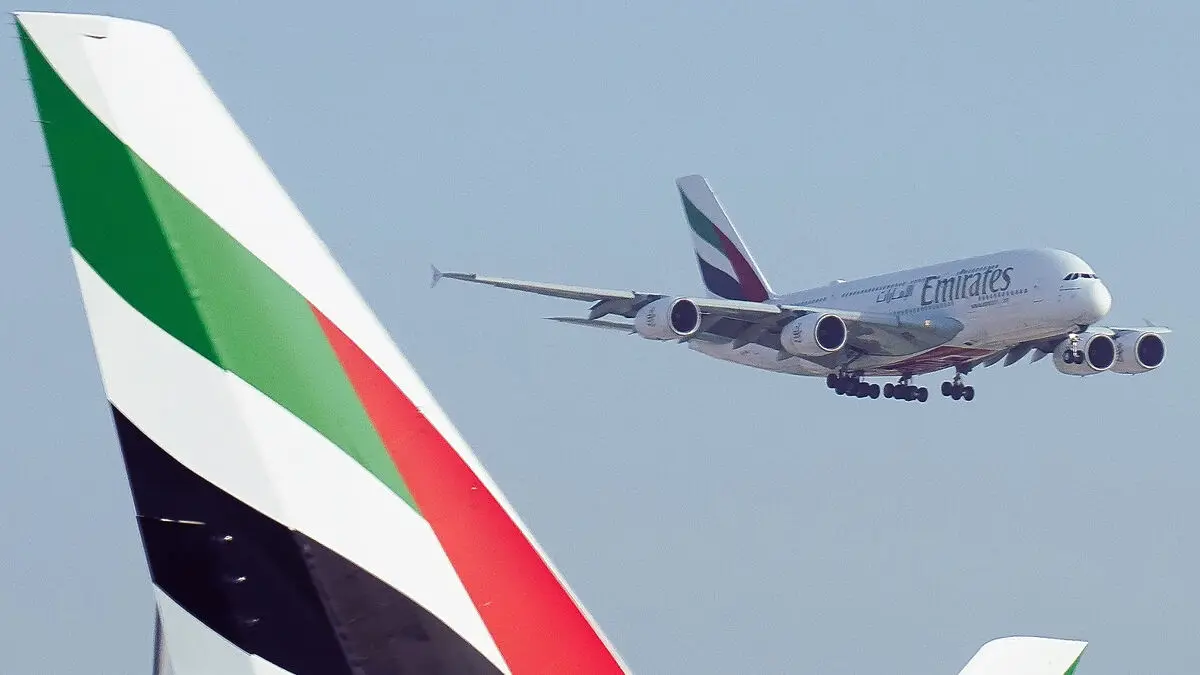 Several Emirates A380s have taken off from Dubai airport
