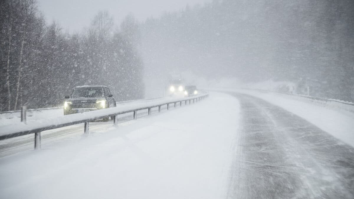 SMHI Issues Yellow Snowfall Warning