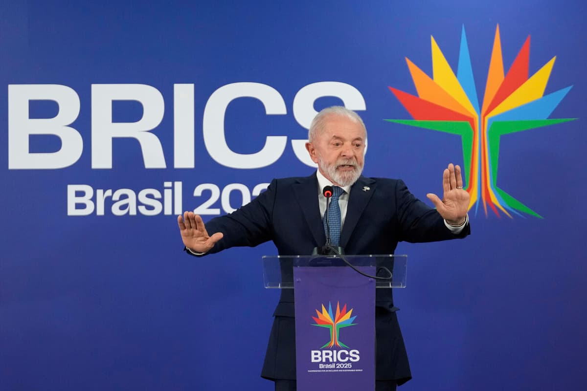 Brazil's Lula Criticizes Trump's Tariffs at Brics Meeting