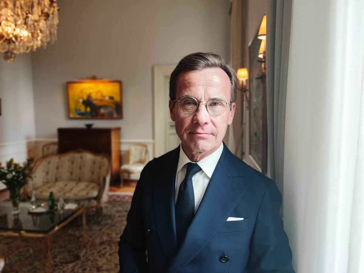 Kristersson: Zelensky and Trump Meeting in Vatican a Positive Sign