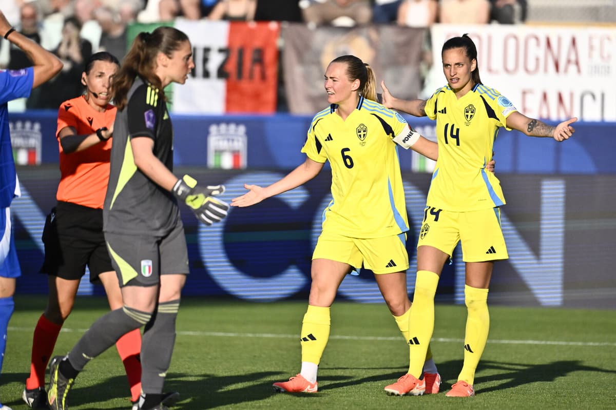 Swedish Players Criticize Referee Stéphanie Frappart's Decisions in Italy Draw