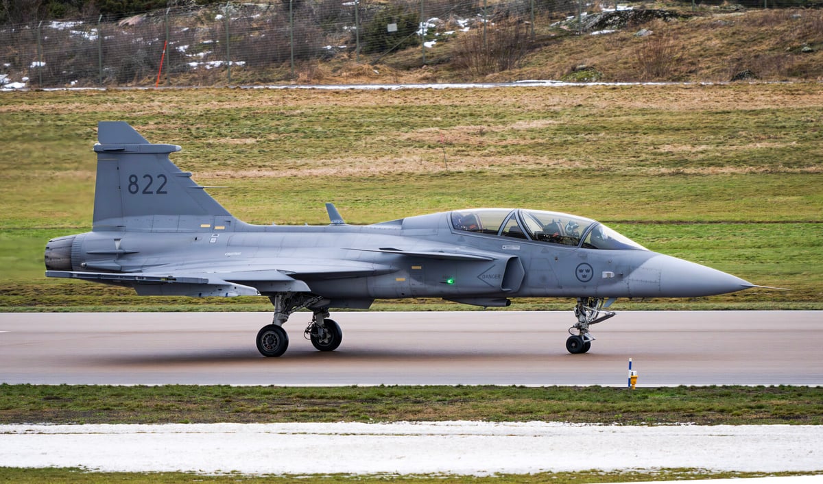 Colombia Plans to Acquire Swedish Gripen Fighter Jets