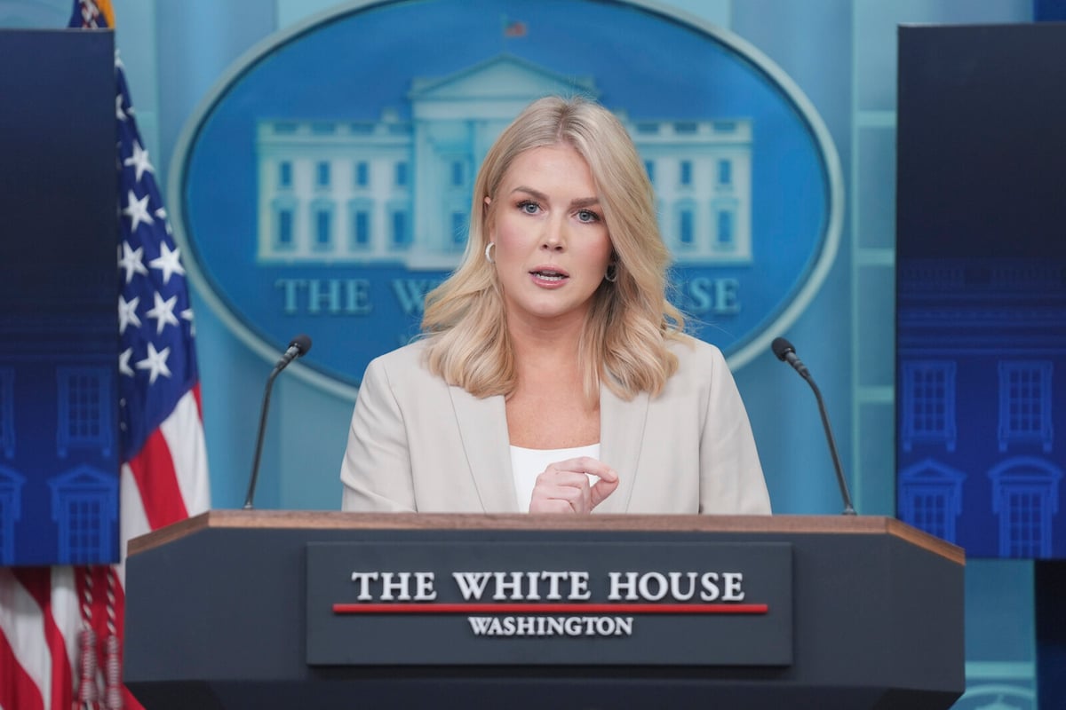 White House Dismisses Reports of Trump Tariff Pause as Fake News