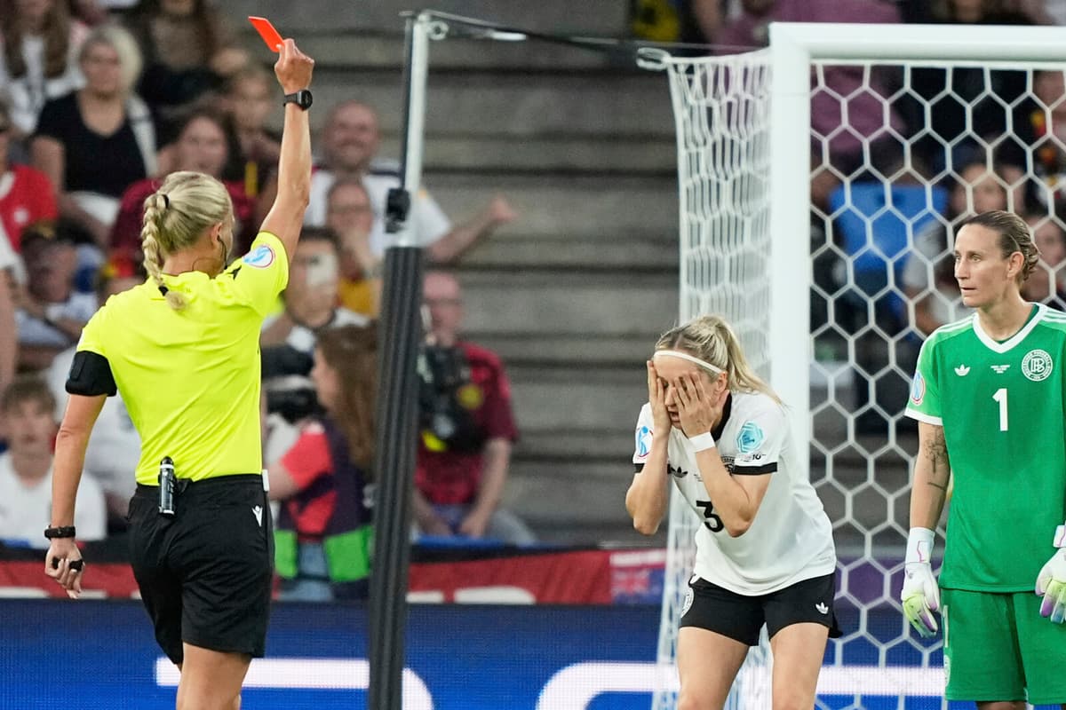 Swedish Referee Tess Olofsson Takes Center Stage in Euro Quarterfinal Drama