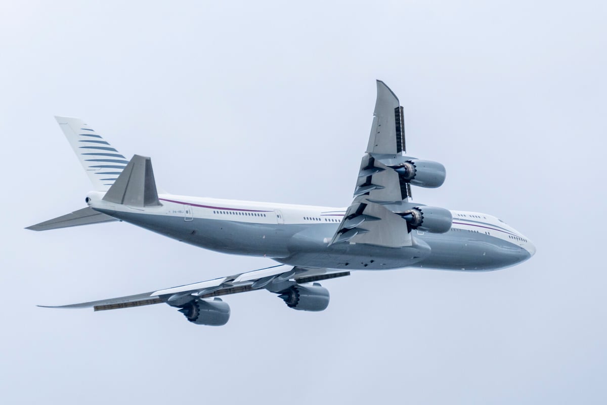 Trump's Controversial Qatari Plane Gift Arrives in the USA