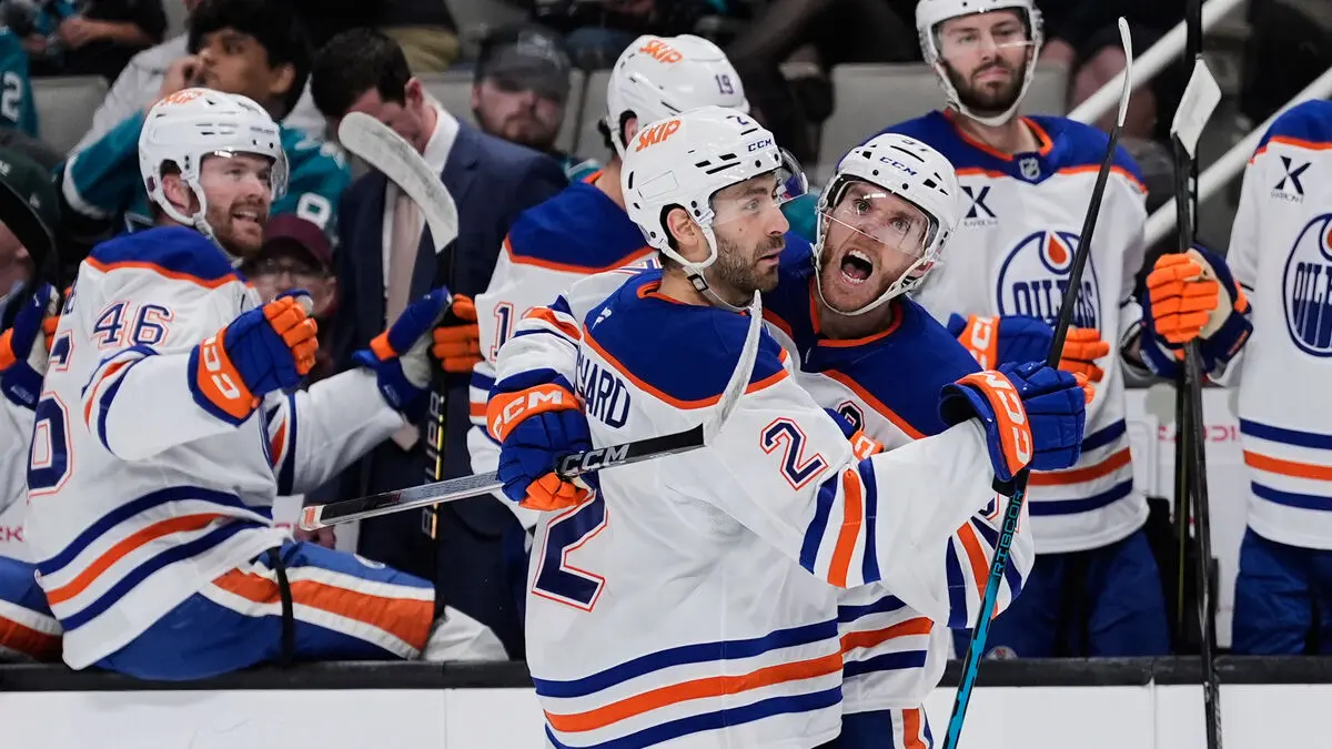 Connor McDavid the star behind everything in Edmonton's 5-2 victory against San Jose