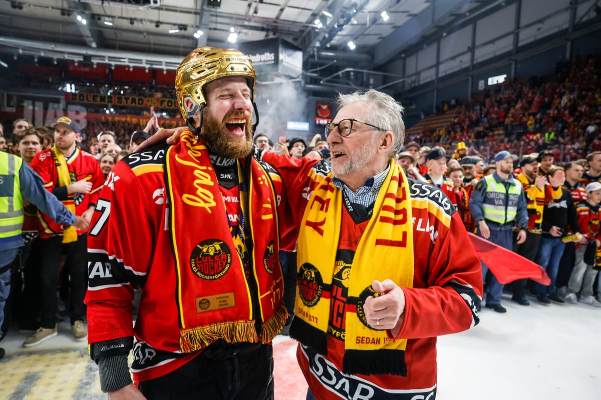 Luleå Aims to Retain Omark and Allard After Championship Win