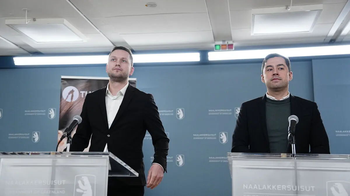 Greenland's prime minister says nothing