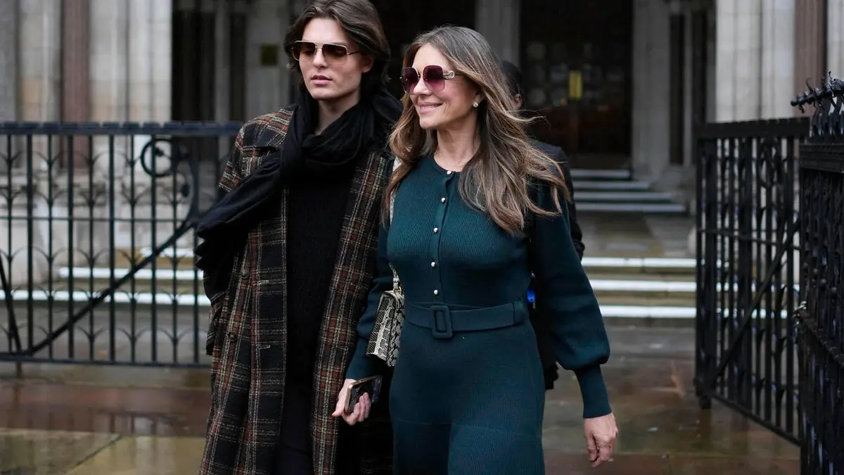 Liz Hurley in tears - testifies to gross trespassing