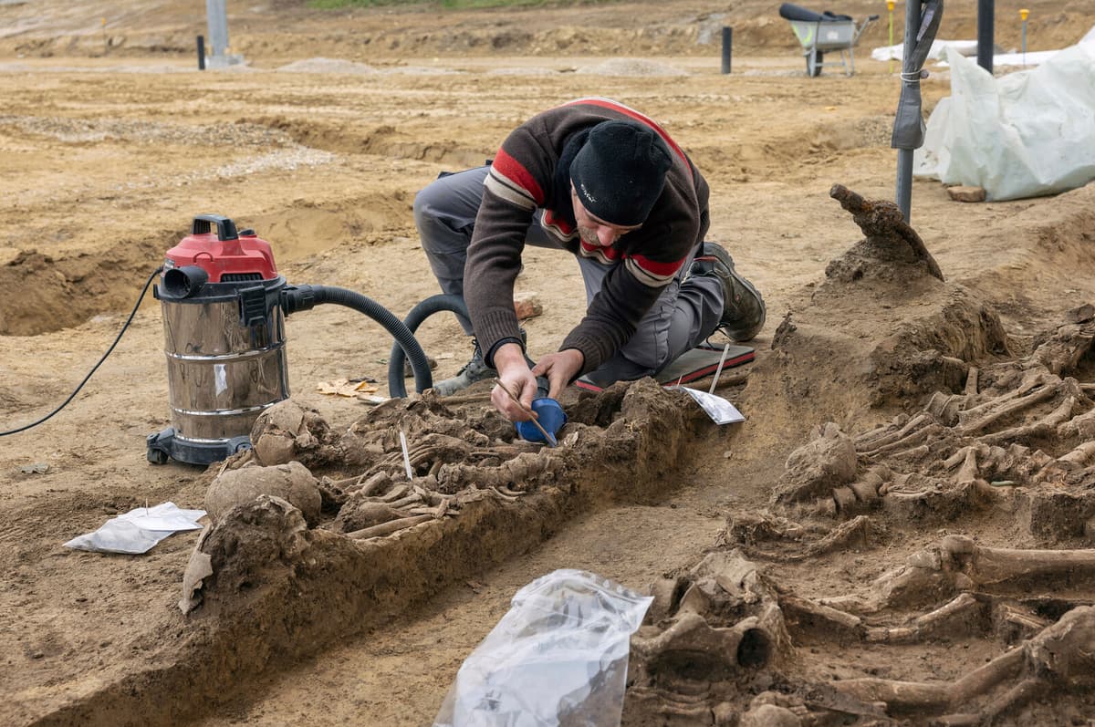 Roman Battlefield Unearthed Beneath Vienna Football Pitch