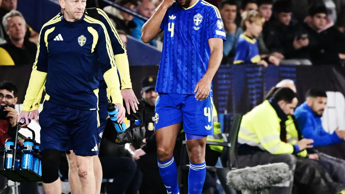 Injury rules Isak Hien out of Sweden's crucial match