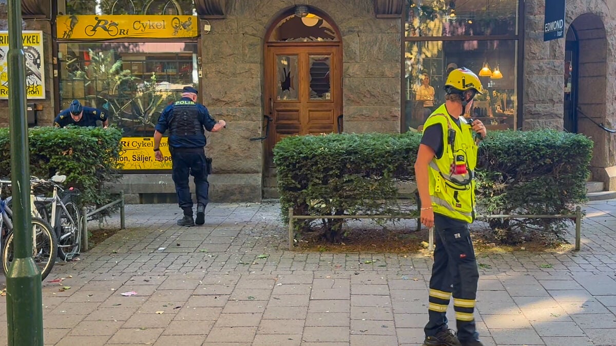 Explosion at gate in central Malmö, police say no one injured