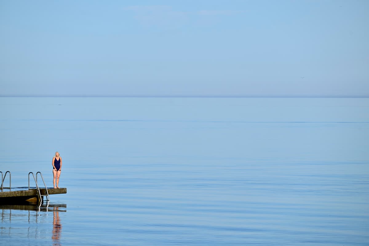 Sewage Leak Affects Gotland's Snäckviken Beach