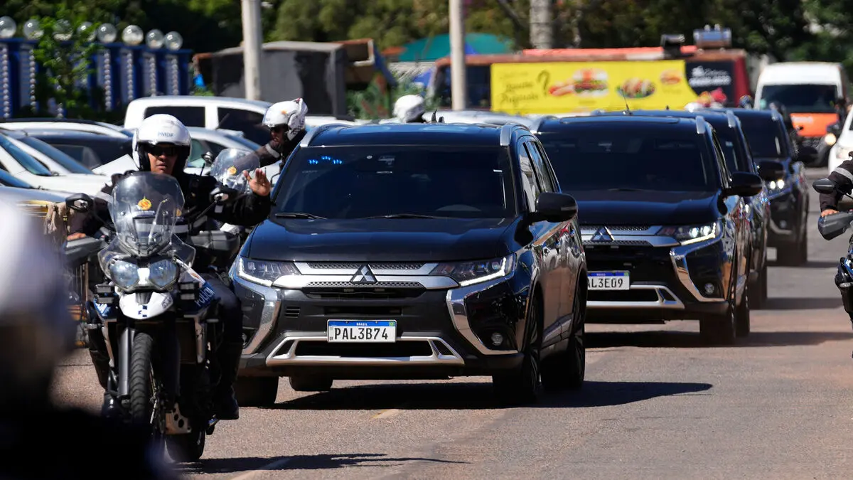 Imprisoned ex-president Bolsonaro taken to hospital for surgery
