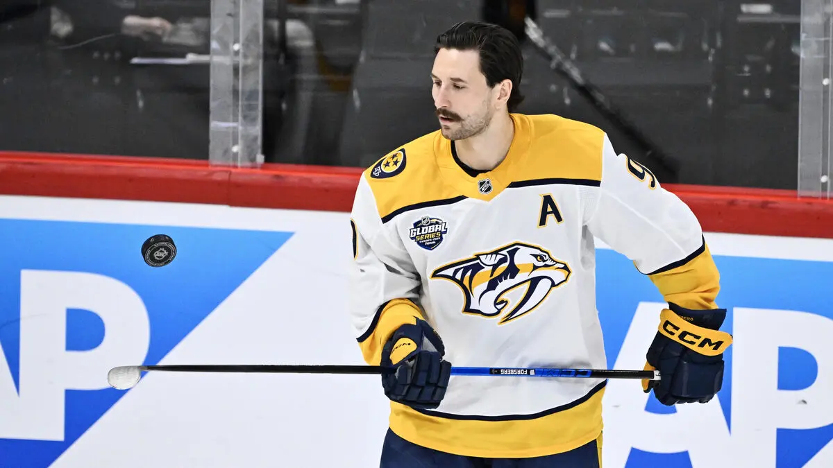 Forsberg's success – hat trick against St. Louis