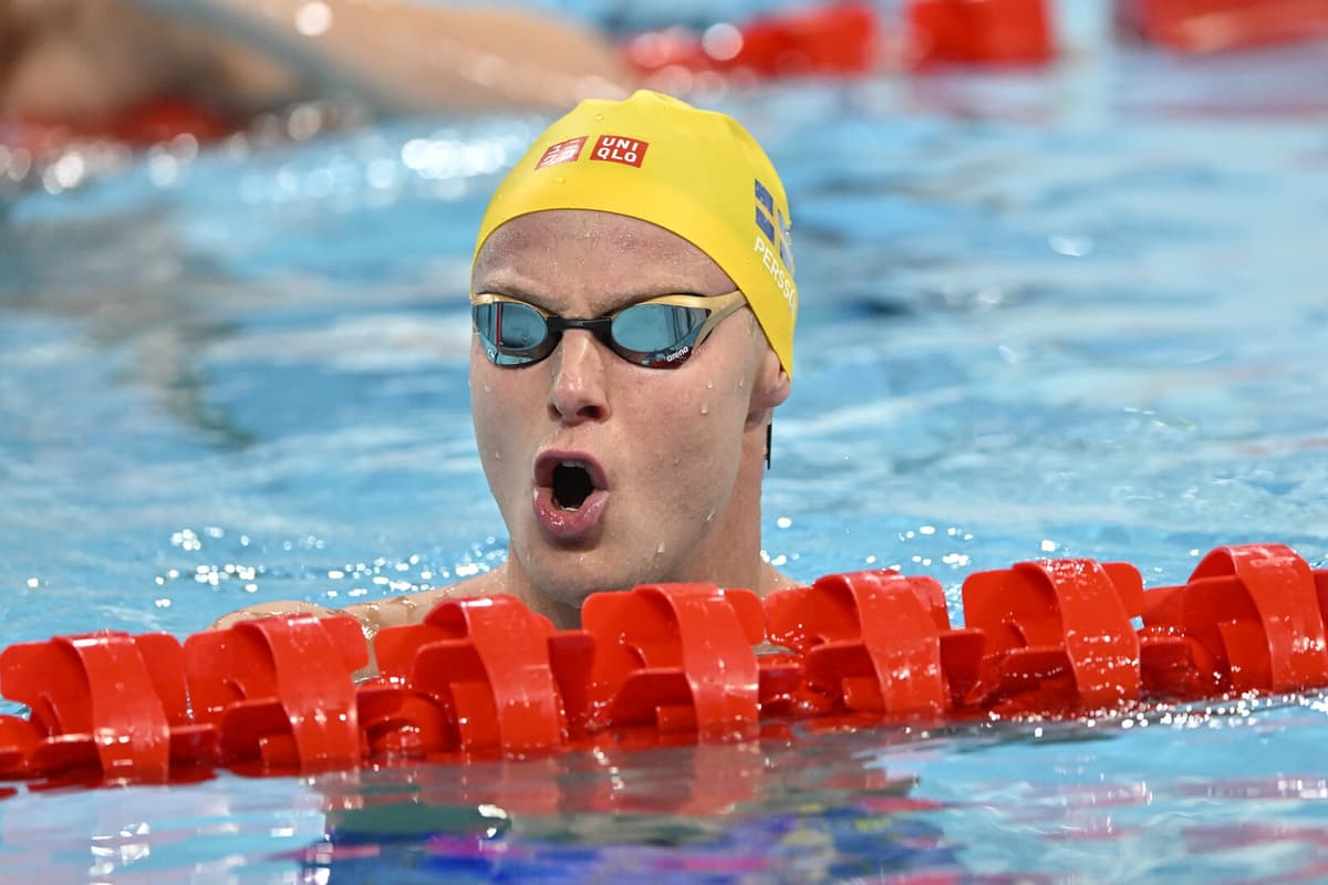 Swedish Swimmer Erik Persson Falls Short in World Championship Semifinal