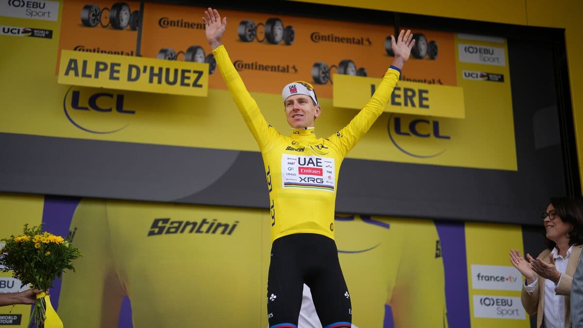 Pogacar makes history as youngest rider to reach five Tour de France wins