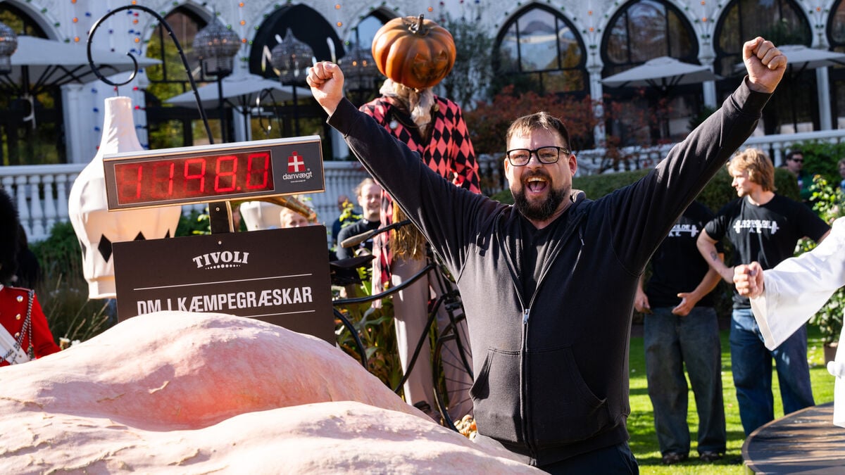1,198-kilo pumpkin breaks Nordic record at Danish championship