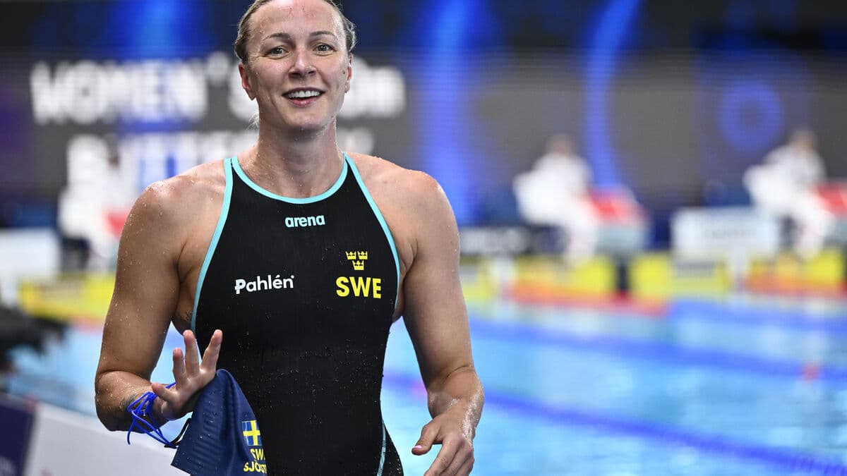 Sjöström fastest in 50m butterfly heats on championship comeback: Great feeling