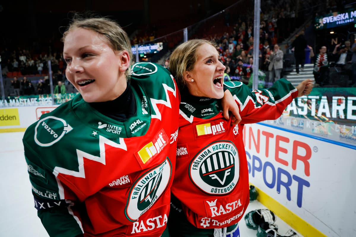 Frölunda Wins SDHL Season Opener Against Luleå 2-1