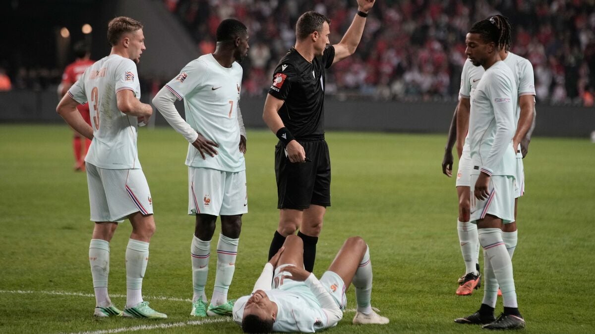 Mbappé injured in Zidane's France debut, ruled out of next three Nations League matches