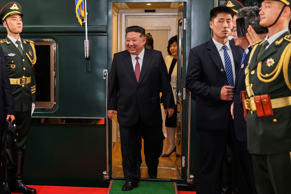 Kim Jong-Un's Armored Train: North Korea's Air Force One on Rails