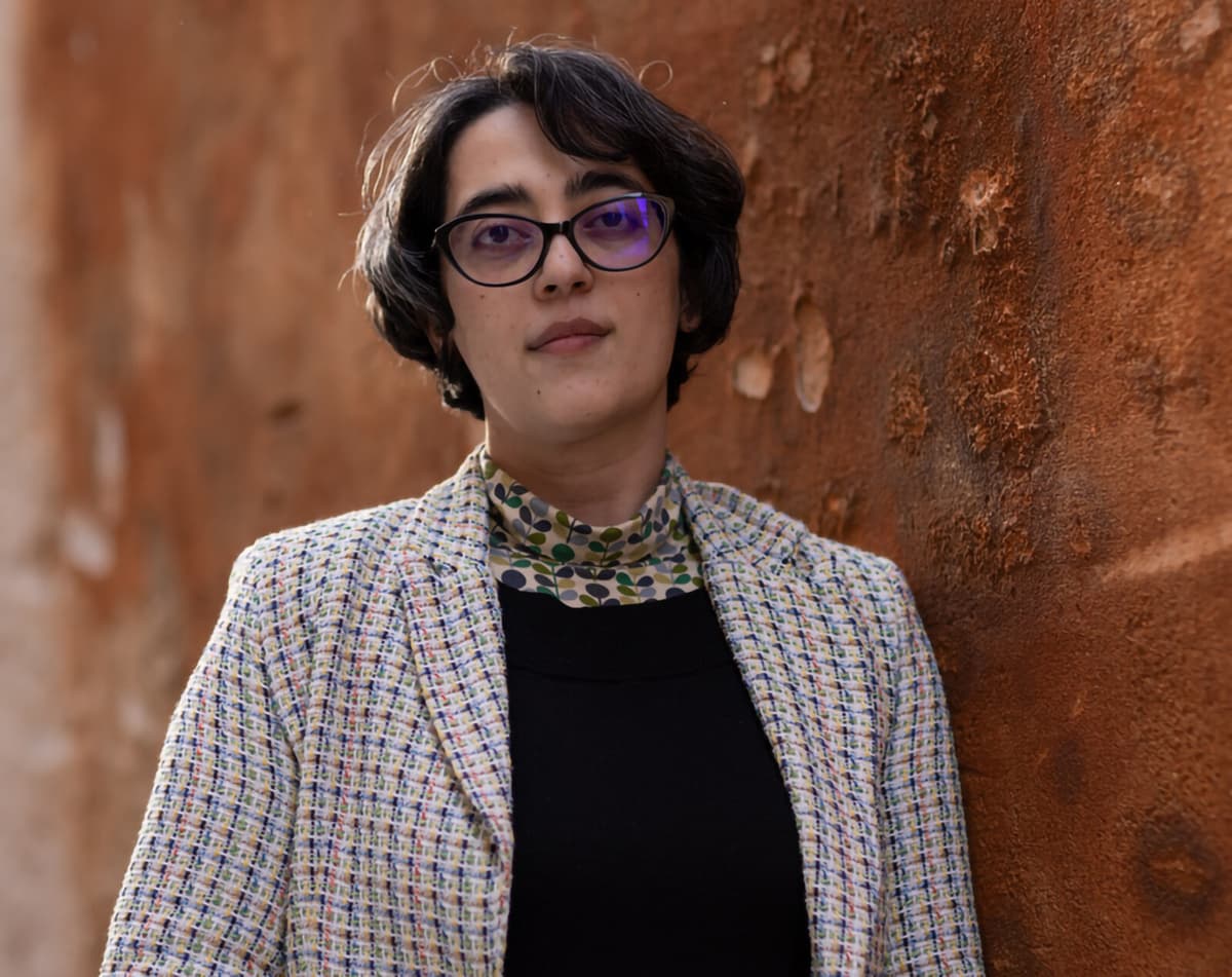 Her library was burned - making art about censorship