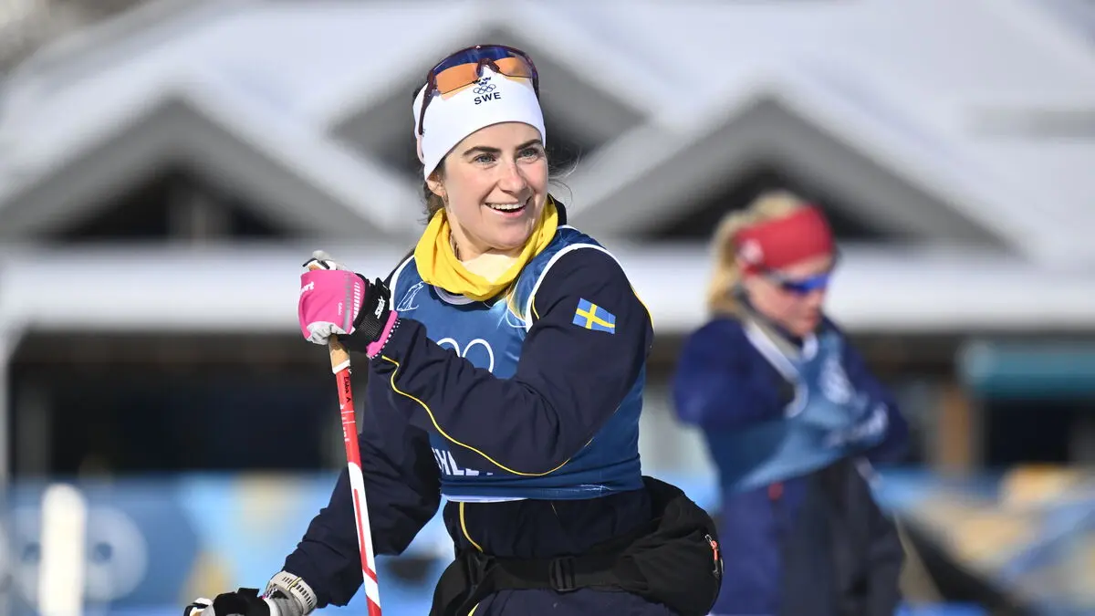 Andersson uses the giant somersault as gold fuel