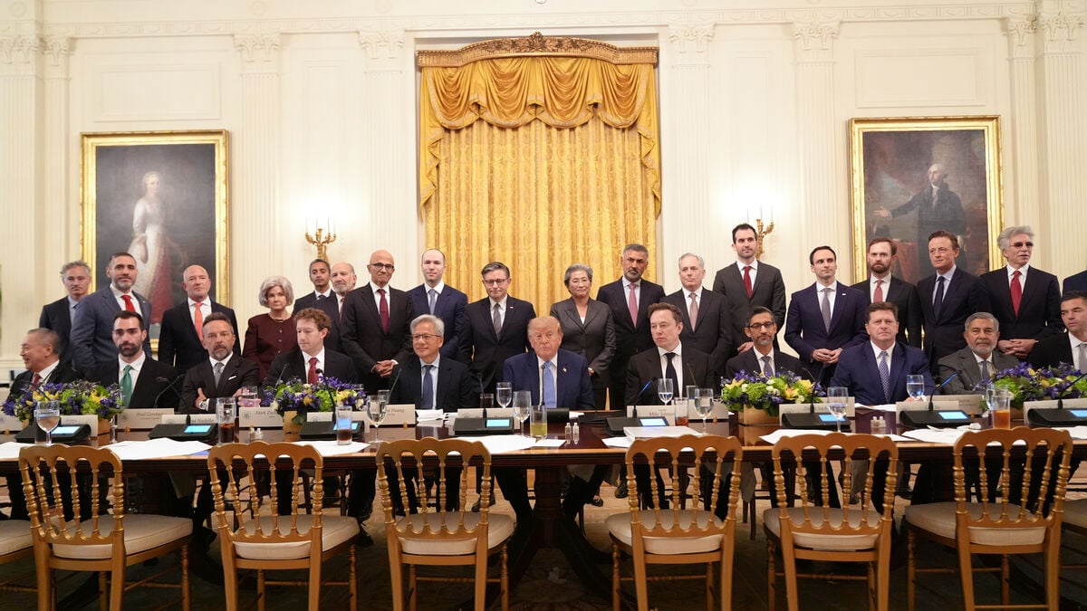 Trump and AI leaders agree on self-regulation at White House meeting