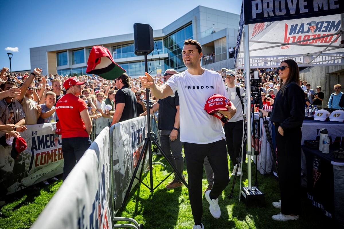 Police Search for Suspect in Charlie Kirk's Fatal Shooting
