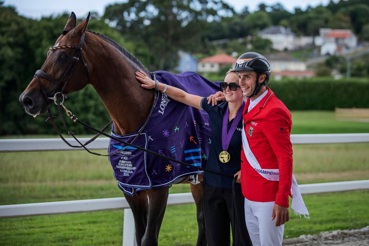Richard Vogel Honors Swedish Groom with European Championship Gold
