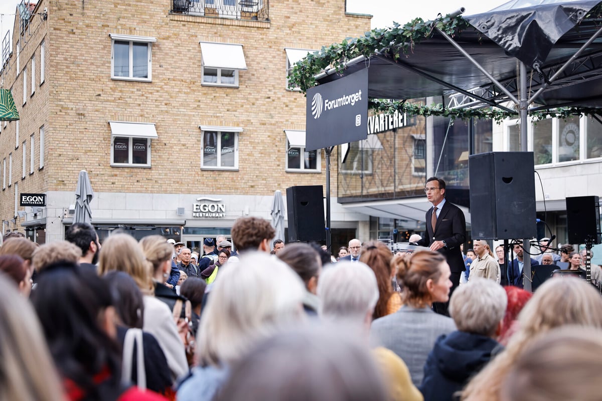 Kristersson Urges Caution After Uppsala Triple Murder