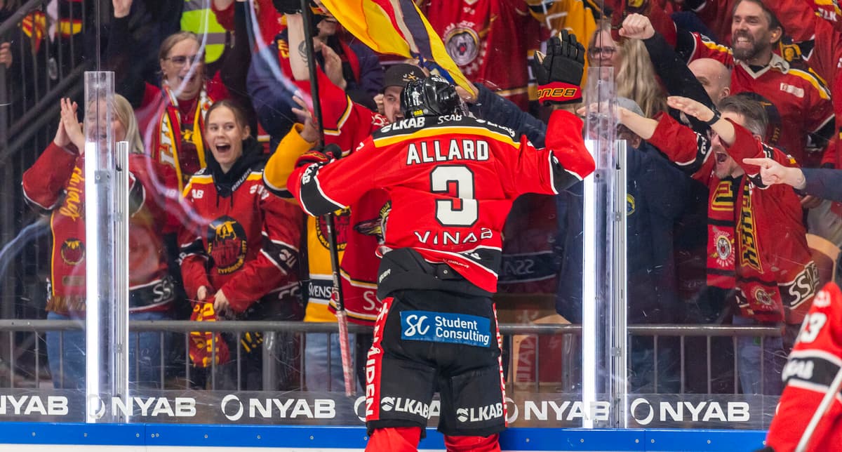 Frédéric Allard's Hat-Trick Leads Luleå to 5-1 Victory Over Brynäs