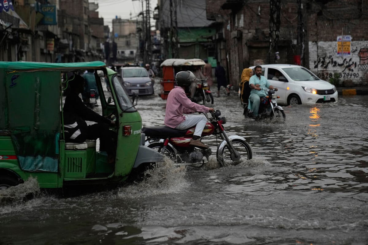 Over 60 Dead in Pakistan Floods from Monsoon Rains