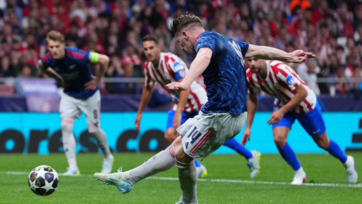 Gyökeres' penalty goal not enough as Arsenal draw 1-1 at Atlético Madrid in Champions League semi first leg