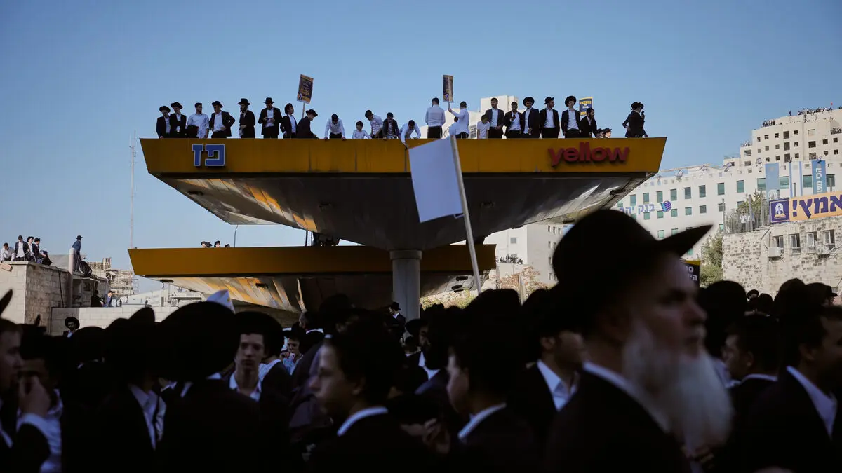 Massive ultra-Orthodox protests in Jerusalem