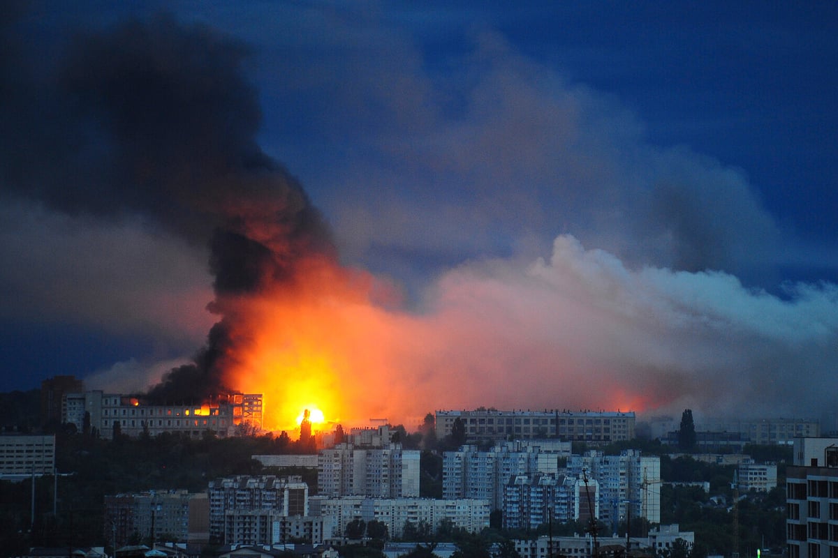 Russia Reports Advancing into Ukraine's Dnipropetrovsk Region