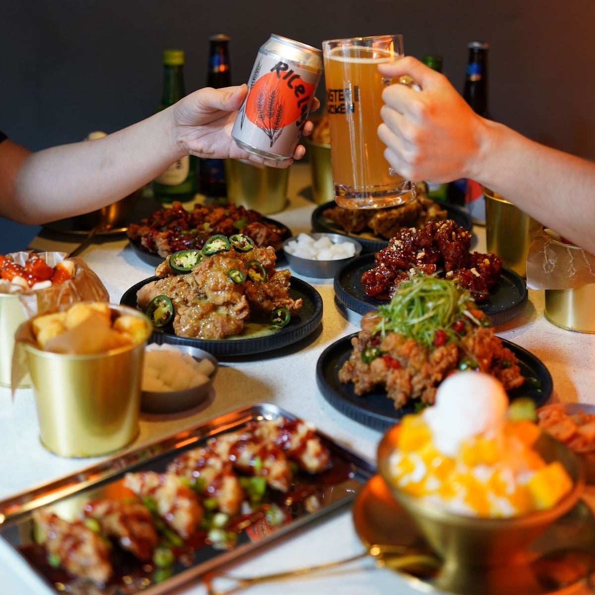 Food at Monster Chicken