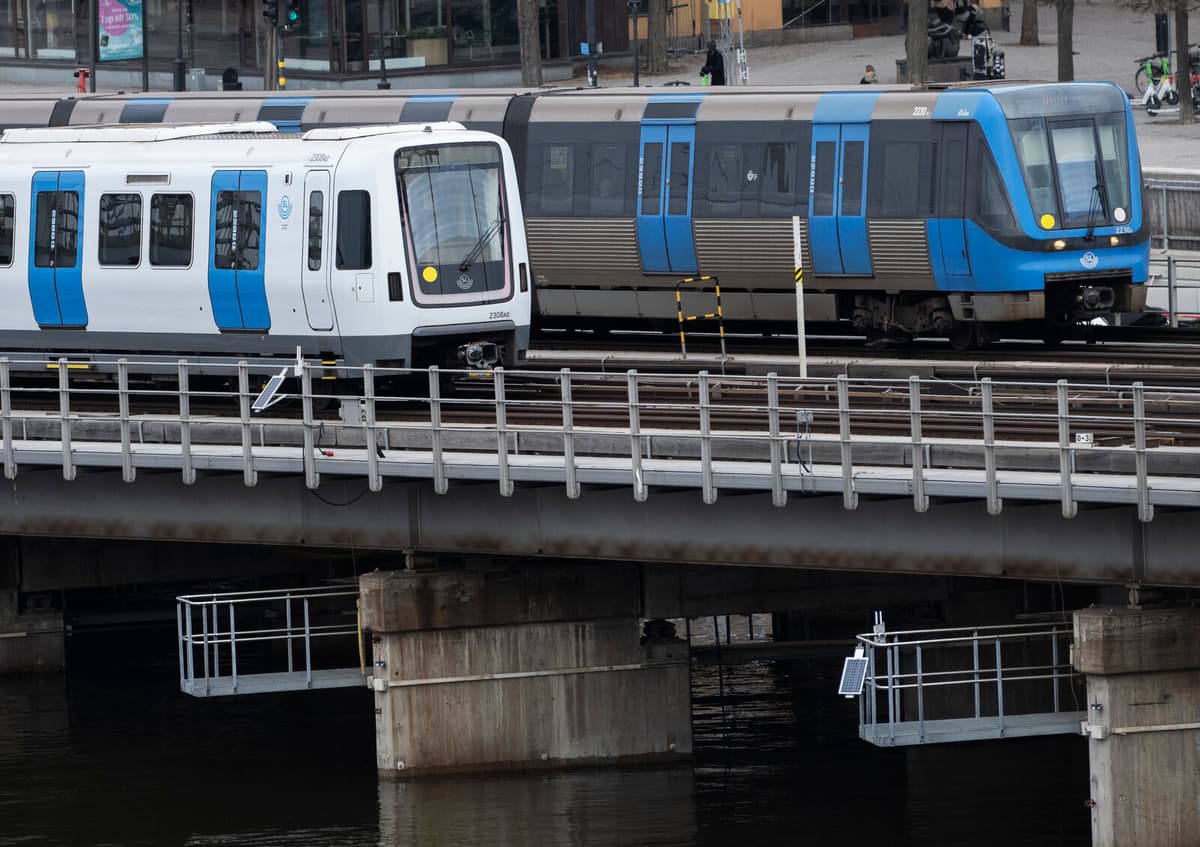 Disruptions to Stockholm's Subway after Stop